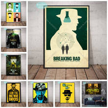 Breaking Bad-póster de serie de Tv, arte de pared, pintura en lienzo, carteles e impresiones para decoración de habitación, hogar 2024 - compra barato