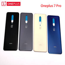 Original  OnePlus 7 Pro 1+ 7Pro 6.7 inch GM1910 GM1911 GM1913 Back Battery Cover Door Housing case Rear Glass Replanement parts 2024 - buy cheap