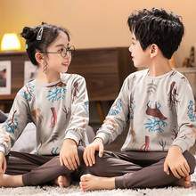Baby Girls Pajama Sets Boy Christmas Pyjamas Kids Home Clothes Nightwear Children's Clothing Sleepwear For Girl 4 6 8 10 12Years 2024 - buy cheap