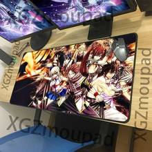 XGZ-alfombrilla de escritorio de ordenador grande personalizada de Anime clásico, alfombrilla de ratón antideslizante con borde de bloqueo negro, Fairy Tail, Natsu HD, para Dota Csgo, Gamer Xxl 2024 - compra barato
