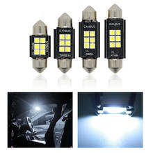 6pcs C5W LED CANBUS C10W led bulb Festoon 31mm 36mm 39mm 41mm Car Interior Dome Lamp License Plate Reading Light White 12V 2024 - buy cheap