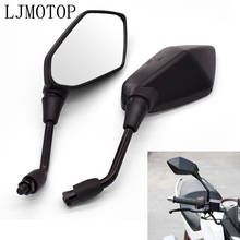 For Kawasaki KX 65 85 125 250 250F 450F 100 KLX 125 250 Universal 10mm Motorcycle Rearview Mirrors Scooter Moto Side Mirrors 2024 - buy cheap