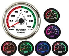 1pc Free Shipping 0-190ohm Marine Rudder Angle Gauges 85mm White Rudder Angle Meters Port to STBD Devices for Boat Vessel Yacht 2024 - buy cheap