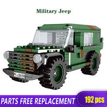 XINGBAO 06041 Army Theme The Offroad Car high-tech Tank Building Blocks Military Truck WW2 Weapon Figures Bricks Toys for Boys 2024 - buy cheap