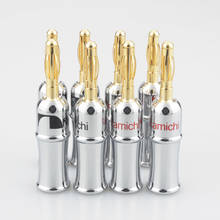 24K Gold Plated Nakamichi Banana Plug Connector 12pieces per lot 2024 - buy cheap