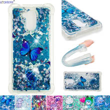 Cute Silicone Soft Case for Huawei Honor 6C Nova P9 Lite Smart Glitter Dynamic Liquid Bumper Cover DIG-L21HN DIG-L21 DIG L21HN 2024 - buy cheap