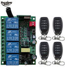 Transmissor e receptor sem fio, ac110v 220v 230v, 4 canais, 4 canais, 10a, relé de controle remoto, sistema de interruptor, 315 mhz, 433 mhz 2026 - compre barato Transmissor e receptor sem fio, ac110v 220v 230v, 4 canais, 4 canais, 10a, relé de controle remoto, sistema de interruptor, 315 mhz, 433 mhz 2026 - compre barato