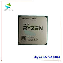 AMD Ryzen 5 3400G R5 3400G 3,7 ГГц четырехъядерный Восьмиядерный процессор 65 Вт Процессор YD3400C5M4MFH сокет AM4 2022 - купить недорого