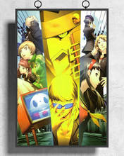 H306 poster de seda decoração para casa shin megami tensei persona 4 jogo arte da parede presente natal 2024 - compre barato