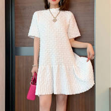 Женское свободное платье-Русалка, элегантное однотонное винтажное платье-годе в Корейском стиле, новое поступление 2024 - купить недорого