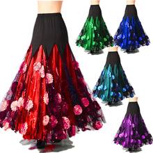 Gypsy Costume Skirt Bellydance Costume Skirts Oriental Belly Skirt Belly Dance Waltz Indian Ballroom Dancing Luxurious Adult 2024 - buy cheap