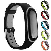 Silicon Watchband for Xiaomi Mi Band 3 4 Colorful Sport Wriststrap Replacement High Quality Smart Watch Bracelet Strap 2024 - buy cheap