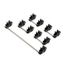 Steel Plate Satellite Shaft for Mechanical Keyboard Cherry MX Axis Switch Black Mounted 6.25U 2U Stabilizers 2024 - buy cheap
