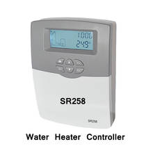 SOLAR WATER HEATER CONTROLLER TEMPERATURE MEASURING WITH 5 SENSORS 4 RELAYS FOR CIRCULATION PUMP AND BACKUP HEATING 2024 - buy cheap