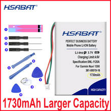 HSABAT-Batería de ciclo 0 para GPS, 1730mAh, 361-00019-16, para Garmin Nuvi, 1300, 1340T Pro, 1350, 1350T, 1370, 1370T, 1375T, 1390 2024 - compra barato
