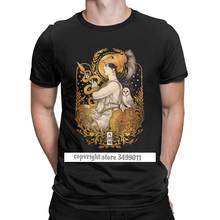 Мужская хлопковая футболка с круглым вырезом, с изображением греческой богини, мифологии 2024 - купить недорого