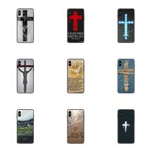 For Redmi Note 4 5 5A 6 7 8 8T 9 9S Pro Max Black Soft TPU Accessories Case I Love Jesus Features 2024 - buy cheap