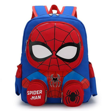 Disney homem-aranha saco de escola das crianças do jardim de infância menino menina bebê mochila minnie saco de pelúcia dos desenhos animados mochila presentes do miúdo 2024 - compre barato