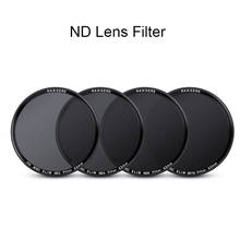 4 шт. ND фильтр ND2 ND4 ND8 ND16 фильтр нейтральной плотности для Canon Nikon sony Объектив камеры 49 мм 52 мм 55 мм 58 мм 62 мм 67 мм 72 мм 77 мм 2024 - купить недорого