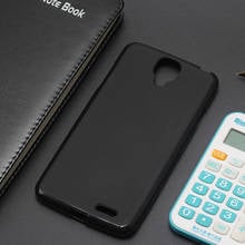 AMMYKI Hot High quality Non-slip soft Black silicone phone cover cases 5.5'For Archos 55 helium ultra case 2024 - buy cheap