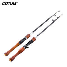 Goture Short Ice Fishing Rod 1.2m Spinning Casting Rod Glass Fiber Winter Fishing Rod Vertical Jigging Rod 2024 - buy cheap