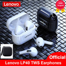 NEW Original Lenovo LP40 TWS Wireless Earphone Bluetooth 5.0 Dual Stereo Noise Reduction Bass Touch Control Long Standby 300mAH 2024 - buy cheap