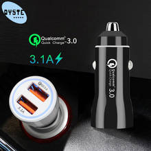 Mini Dual USB Car Charger For Xiaomi Mi9 Mi8 mi 8 9 A2Lite Redmi Note 9 8 7 Pro Fast Auto Phone Charger Quick Charge QC 3.0 3.1A 2024 - buy cheap