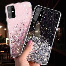 Funda de teléfono con purpurina para OPPO, carcasa transparente de TPU para modelos A72, A53, A92S, A52, A92, A91, F15, A8, A31, A5, A9, 2020, A11X, A11 y A1k 2024 - compra barato