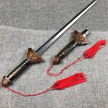 Шаолин меч ушу меч Боевые искусства кунг-фу тайчи Расширенный для выполнения масштабируемый меч волшебное лезвие уличные товары для фитнеса 2024 - купить недорого