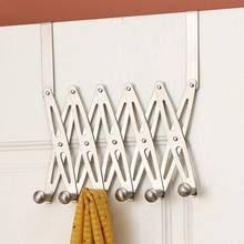 6-Hook Flexible Back Door Hanger Rack Bathroom Kitchen Organizer Hanger Hooks Home Storage Rack And Holder Clothes Organizer 2024 - buy cheap