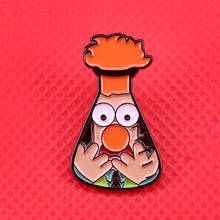 Beaker muppet inspired lapel pin funny chemical collection 2024 - buy cheap