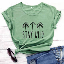 Camisa de senderismo y naturaleza, camisas de viaje, regalo para ella, camiseta divertida de verano, novedad 2024 - compra barato
