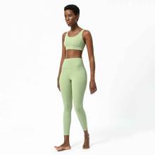 Butter Soft Yoga Set Stretchy Fit Fitness Clothing Sportswear Women Gym Leggings Push-up Strappy Sport Bra 2 Piece Sports Suits 2024 - buy cheap