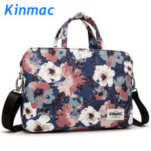 Brand Kinmac Waterproof Messenger Laptop Bag13,14,15,15.6 inch,Camellia Lady Man Case For MacBook Air Pro13.3,15.4 Dropship F124 2024 - buy cheap