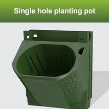 1PC Green Wall Hanging Multi Holes Flower pot Vertical Suculentas Grow pot Garden Planter Drain Planter Home Decor Accessories 2024 - buy cheap