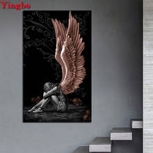 Larges Size 5D DIY Diamond Painting Angels And Demons Diamond Embroidery Sale Full Square/Round Drill Diamond Mosaic Decor Gift 2024 - buy cheap