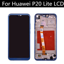 Original For HUAWEI P20 Lite Lcd Display Screen touch screen pannel digitizer assembly ANE-LX1 ANE-LX3 Nova 3e LCD P20 lite 2024 - buy cheap