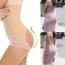 Bragas moldeadoras de cintura alta para mujer, ropa interior moldeadora de glúteos, Control de barriga, levanta glúteos 2024 - compra barato