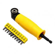 90 Degree Right Angle Extension Driver Electric Screwdriver Drill Bit Holder Angle Extension Driver 2024 - buy cheap