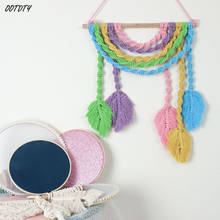 New Macrame Tassels Wall Hanging Handmade Tapestry Home Decor Retro Nordic Kids Handcrafted Girls Room Baby Bedroom Decor 2024 - buy cheap