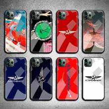 Aeroflot logo Phone Case Tempered Glass For iPhone 11 Pro XR XS MAX 8 X 7 6S 6 Plus SE 2020 case 2024 - buy cheap