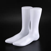23cm Height Fashion Women's Female Mannequin Foot Display Shooes Socks Women Flat Foot Mold Sock Mold Shoe Support 1pair White 2024 - buy cheap