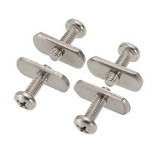 4 Sets Kayak Canoe Boat Bolts And Track Nuts Rail / Track Hardware 2024 - buy cheap
