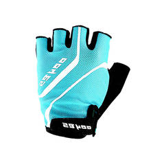 MTB Sport Bike Half Finger Cycling Gloves Summer Breathable Outdoor Bicycle Glove Silicon Pad Gel Palm Bike Riding Equipment 2024 - buy cheap