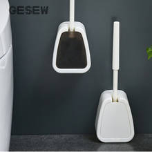 GESEW Wall-Mounted Long Handle Toilet Brush Household Cleaner Bathroom Cleaning Brush Bathroom Accessories Set 2024 - buy cheap