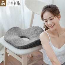 Подушка на сиденье Youpin Leravan, антибактериальная дышащая подушка из пены с эффектом памяти, подушка для кресла для дома и автомобиля, офиса 2024 - купить недорого