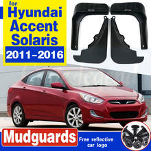 OE Styled-aletas de barro moldeadas para Hyundai Accent Solaris, guardabarros 2011-2016, 2012, 2013, 2014, 2015, estilo 2024 - compra barato