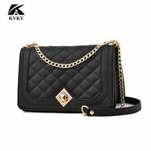 2022 new fashion women's bag small fragrance all-match ladies one-shoulder messenger bag rhombus chain bag 2024 - buy cheap