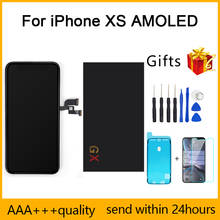 5pcs Perfect  Quality  GXS AMOLED For iPhone XS LCD Display 100% No Dead Pixel Pantalla 3D Touch Replacement Screen Assembly LCD 2024 - buy cheap
