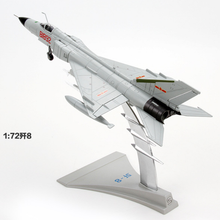 Balança china airforce j 8 fighter, avião diecast de liga de avião modelo, coleção de presente de brinquedo de escala 1/72 2024 - compre barato